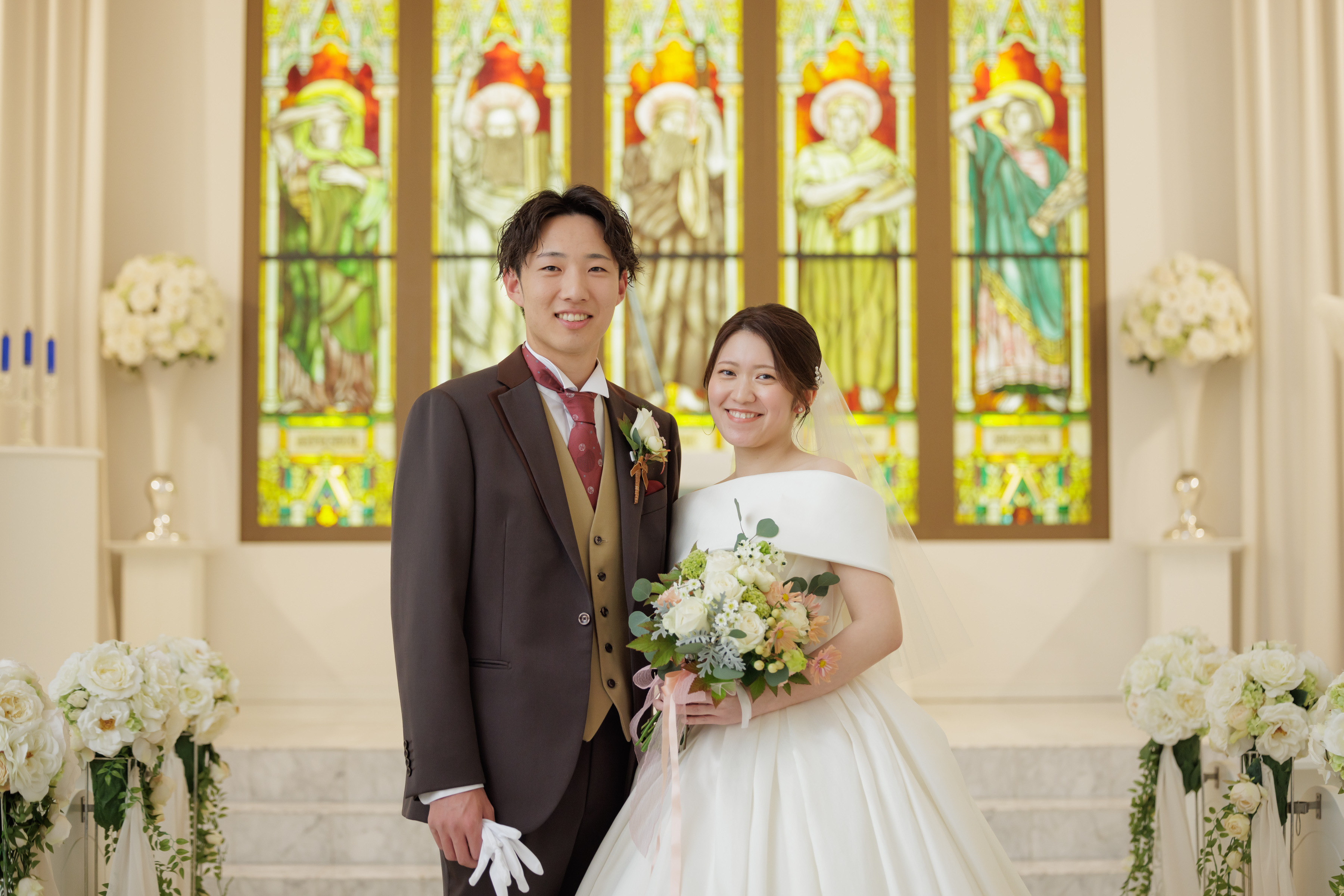 【2025年10月のウェディングレポート】車が大好きなおふたり！札幌ブランバーチ・チャペルで素敵なご結婚式を♪